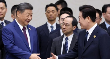 Xi Jinping i Lee Jae Myung