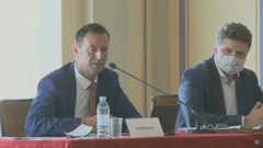 Varaždinski gradonačelnik Neven Bosilj , Foto: Regionalni dnevnik/HTV/HRT