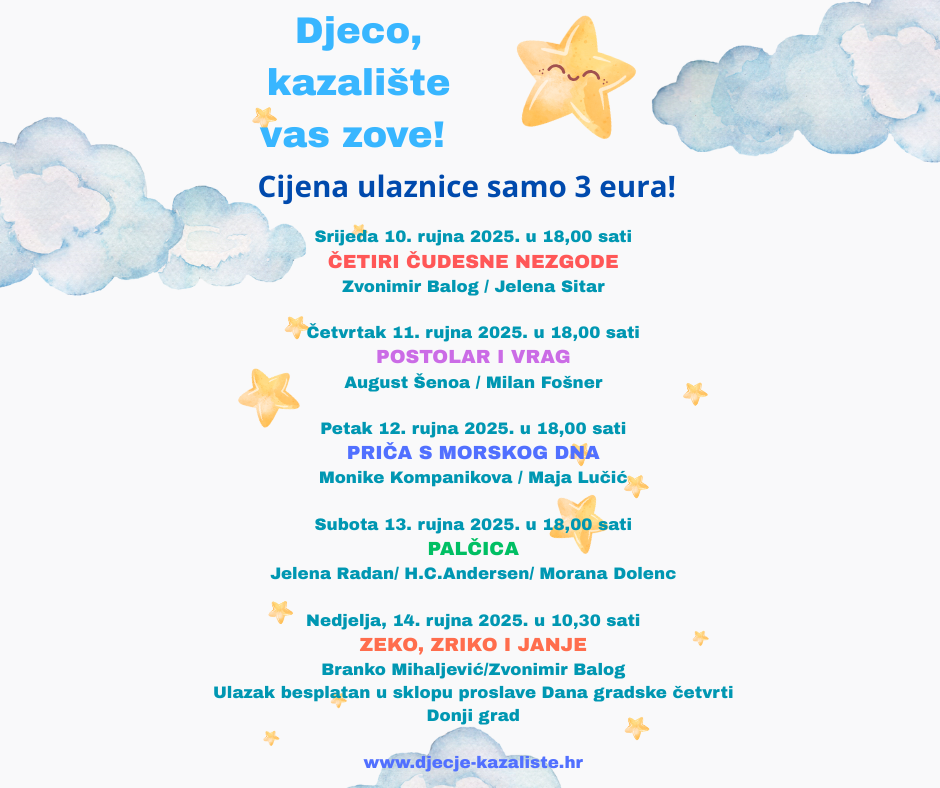 Djeco, kazalište vas zove!