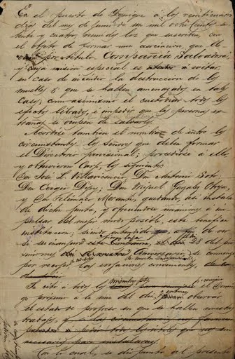 Osnivački akt vatrogasnog društva u Iquiqueu, Foto: ustupljena fotografija//