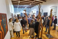 Izložba Stephana Lupina Umjetnost u vrtlogu strasti, nemira i napetosti, Foto: Radio Osijek / KI/HRT