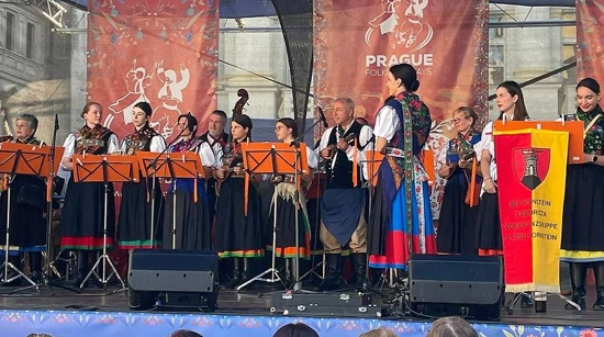 Nastup Tamburice Vorištan na Festivalu folklora u Pragu