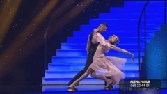 Alen Đuras i Paula Tonković prvi na podiju uz valcer, Foto: HTV/HRT