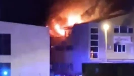 Požar na Novom Bokanjcu