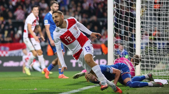 Nikola Vlašić u slavlju