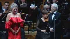 José Carreras i sopranistica Martina Zadro, Foto: HTV/HRT
