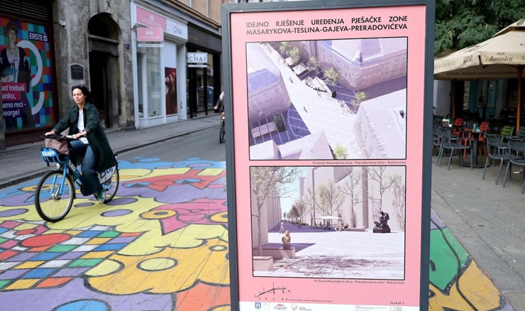 Masarykova i Teslina postaju trajna pješačka zona