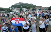 Doček Matee Jelić u Kninu, Foto: Duško Jaramaz/PIXSELL