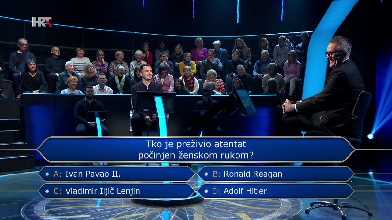 Mirko Mustapić, Foto: Tko želi biti milijunaš?/HRT