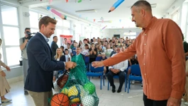 Župan Bilaver u školi u Pridrazi