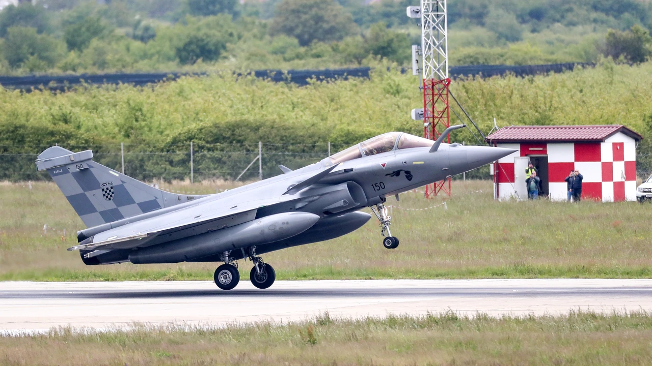 Rafalei sletjeli na Pleso, Foto: Matija Habljak /Pixsell