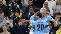 Erling Haaland i Bernardo Silva  