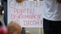 Prosvjed u Puli