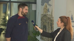 Nikola Karabatić i Marija Žužak