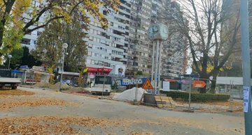 Uređenje trga ispred Mamutice