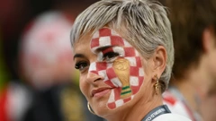 Navijačica Hrvatske na utakmici s Brazilom