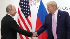 Trump i Putin/Arhivska fotografija