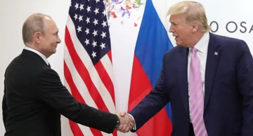 Trump i Putin/Arhivska fotografija