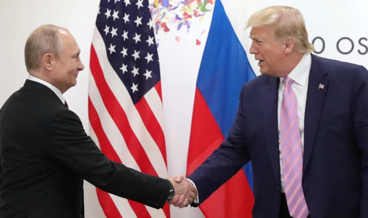 Trump i Putin/Arhivska fotografija