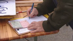 Prosvjed u Jastrebarskom, Foto: HTV/HRT