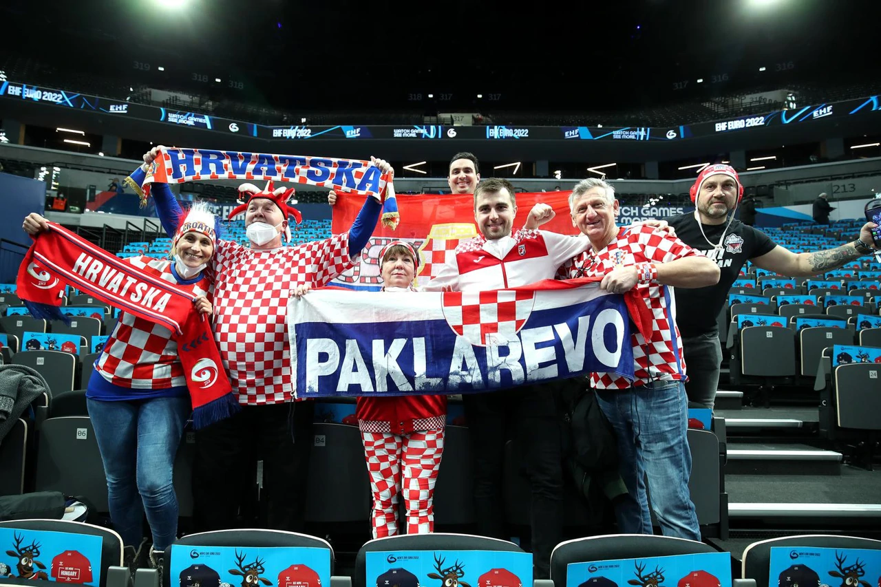 Hrvatski navijači, Foto: Sanjin Strukic/PIXSELL