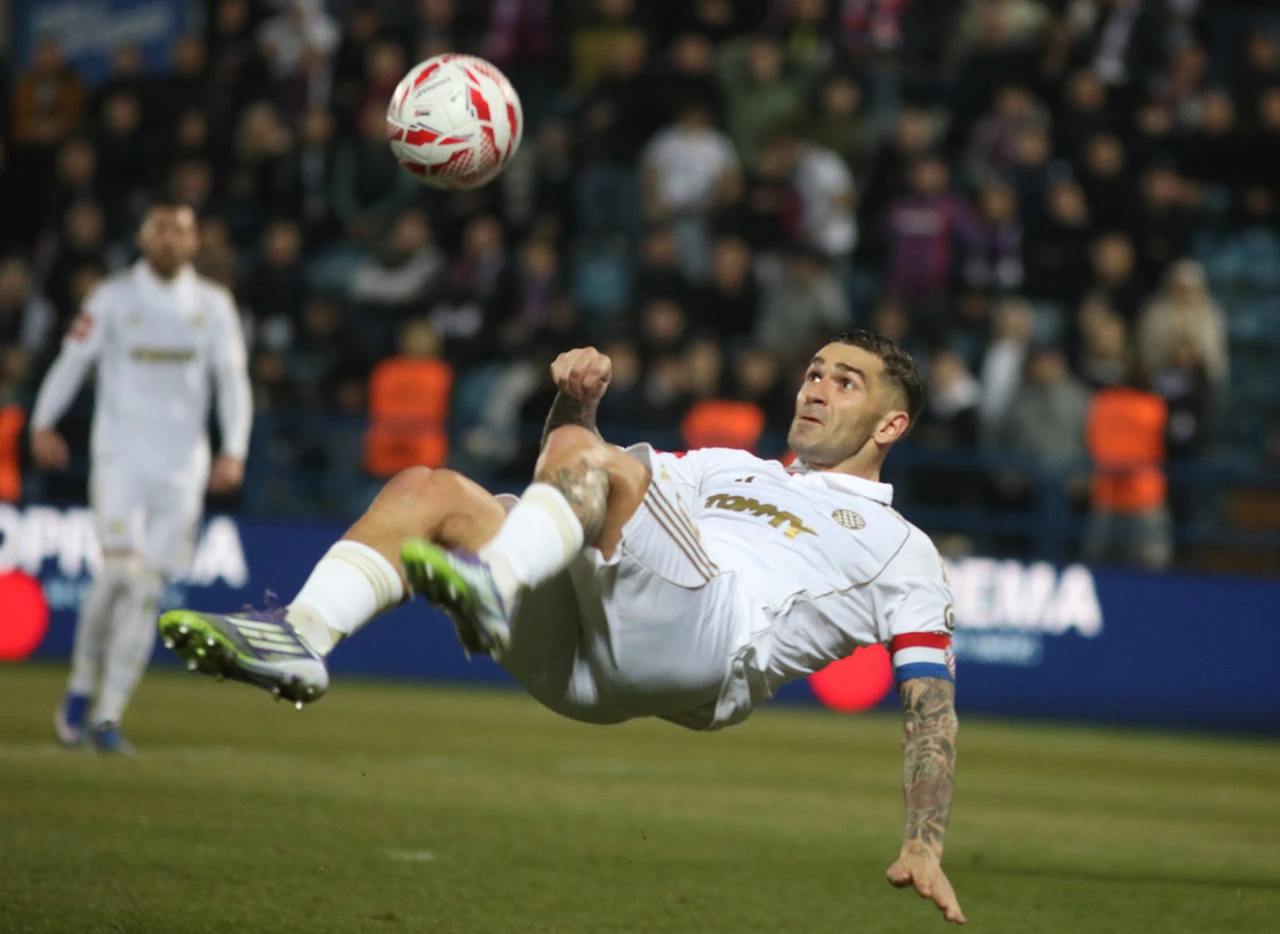 Varaždin - Hajduk, Marko Livaja, Foto: Zeljko Hajdinjak /CROPIX
