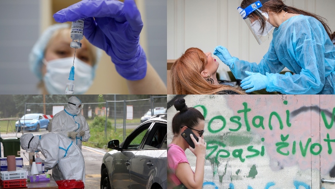 HRT: U Hrvatskoj 1710 novozaraženih, 12 preminulih - Vimarsana News