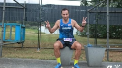 Mislav Krmpotić nakon utrke