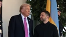 Donald Trump and Volodimir Zelenski