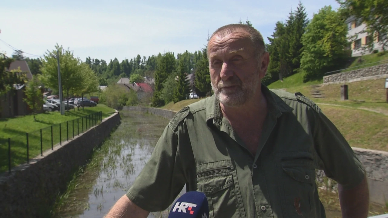 Slavko Starčević, lovac govori o prvom napadu medvjeda na automobil, Foto: Regionalni dnevnik/IMS/HTV/HRT