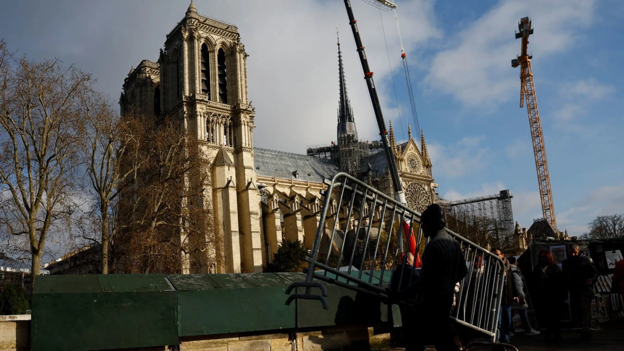 Uoči svečanosti otvaranja katedrale Notre Dame 