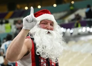 Navijač na stadionu Lusail, Foto: Dylan Martinez/REUTERS