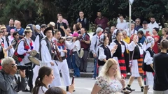 Moravski Hrvati u narodnim nošnjama privukli pozornost na velikoj proslavi u Břeclavu, Foto: Veleposlanstvo Republike Hrvatske u Pragu/Glas Hrvatske 
