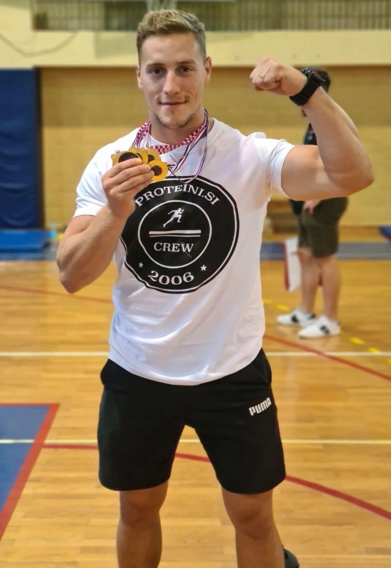William često ide na natjecanja i iznova osvaja nova odličja