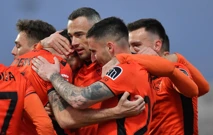 Slavlje igrača Šibenika, Foto: Vjeran Žganec Rogulja/PIXSELL