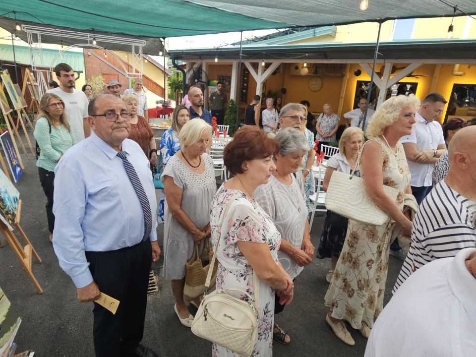 Na svečanosti zatvaranja Međunarodne likovne kolonije "Stipan Šabić"