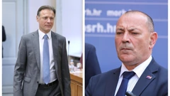 Ministar Tomo Medved i predsjednik Sabora Gordan Jandroković