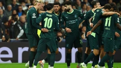 Slavlje igrača Manchester Cityja