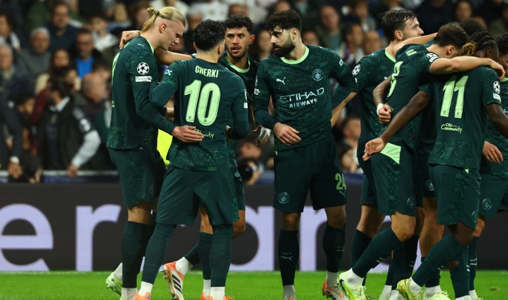 Slavlje igrača Manchester Cityja