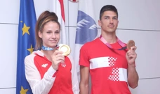 Doček Matee Jelić i Tonija Kanaeta u Splitu, Foto: Ivo Čagalj/PIXSELL