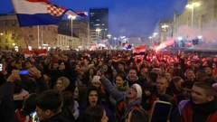Doček za hrvatske rukometaše, Foto: Antonio Bronic/REUTERS