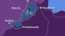 Biciklistička staza oko jezera Tisza