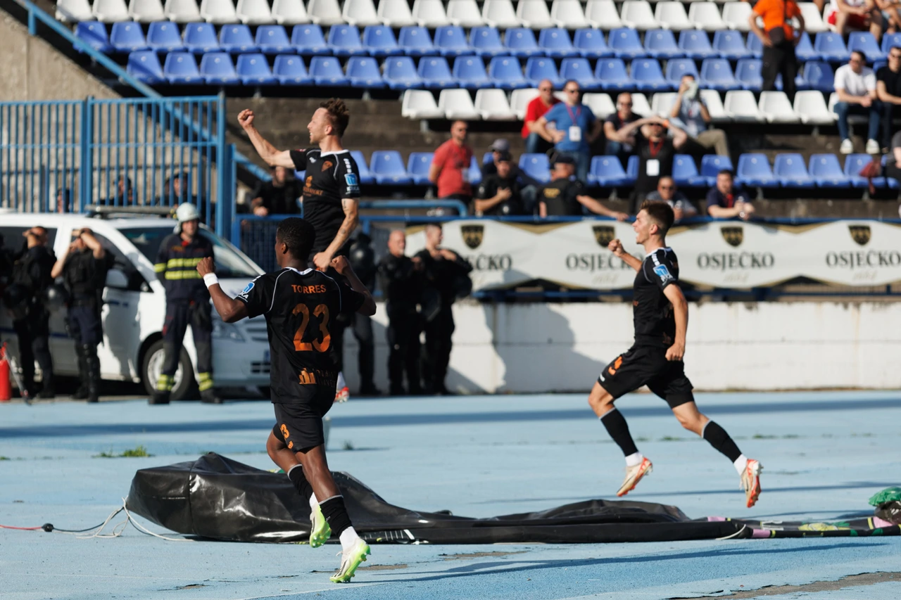 NK Zrinski Osječko 1664 - HNK Šibenik  , Foto: Miroslav Slafhauzer /CROPIX
