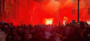 Doček na trgu, Foto: Radio Zadar/HRT