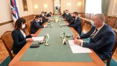 Plenković na sastanku sa županom Anušićem