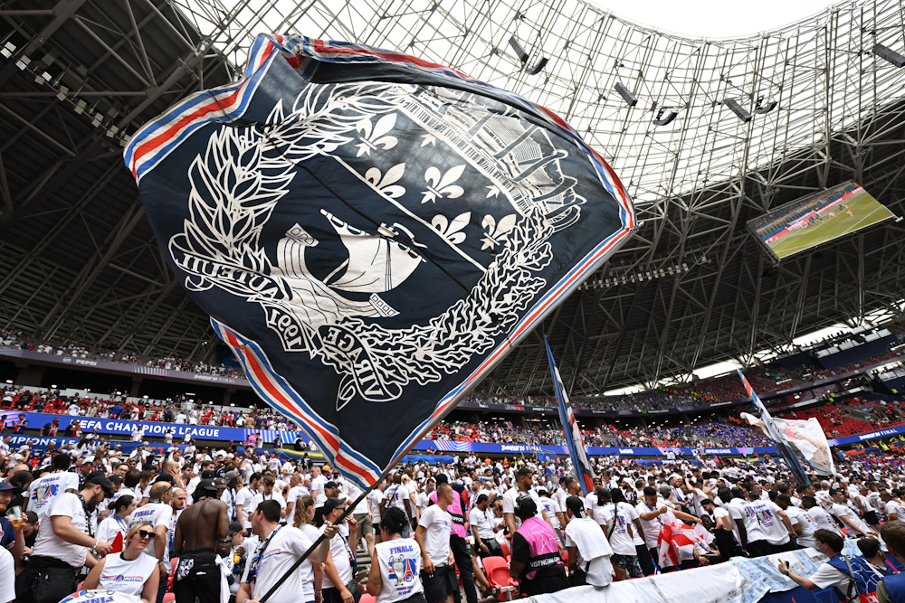 Navijači PSG-a uoči utakmice, Foto: Angelika Warmuth/REUTERS