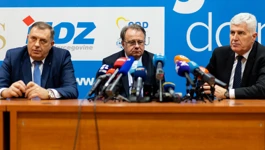 Milorad Dodik, Nermin Nikšić, Dragan Čović