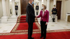 Ursula von der Leyen i rumunjski predsjednik Klaus Iohannis