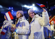 Francuski sportaši u paradi sportaša, Foto: Guglielmo Mangiapane/REUTERS
