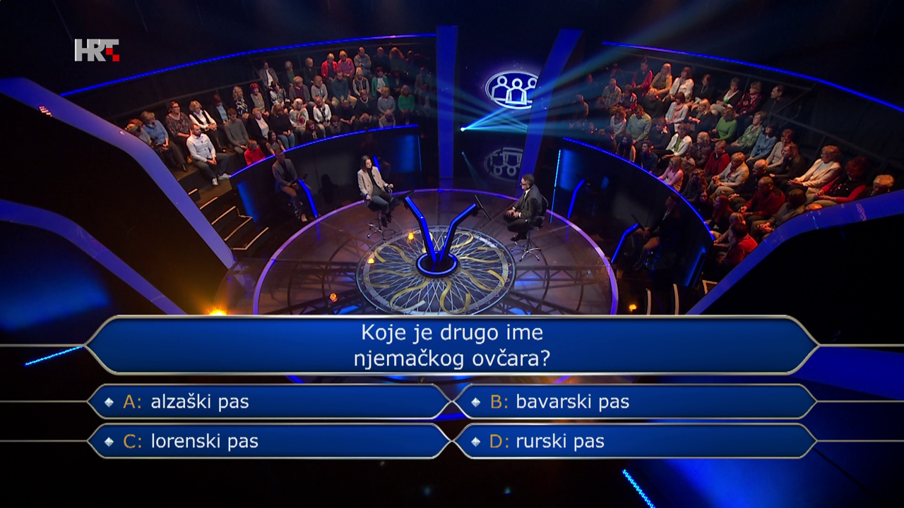 Anđela Begonja, Foto: Tko želi biti milijunaš?/HRT